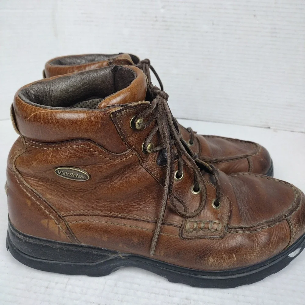 Red Wing Y2K Irish Setter Soft Paw Chukka Boots Size 11 US Brown Leather 2865D